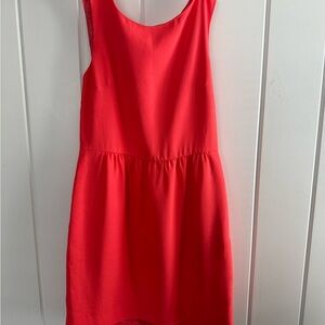 J. Crew Coral Sleeveless Dress